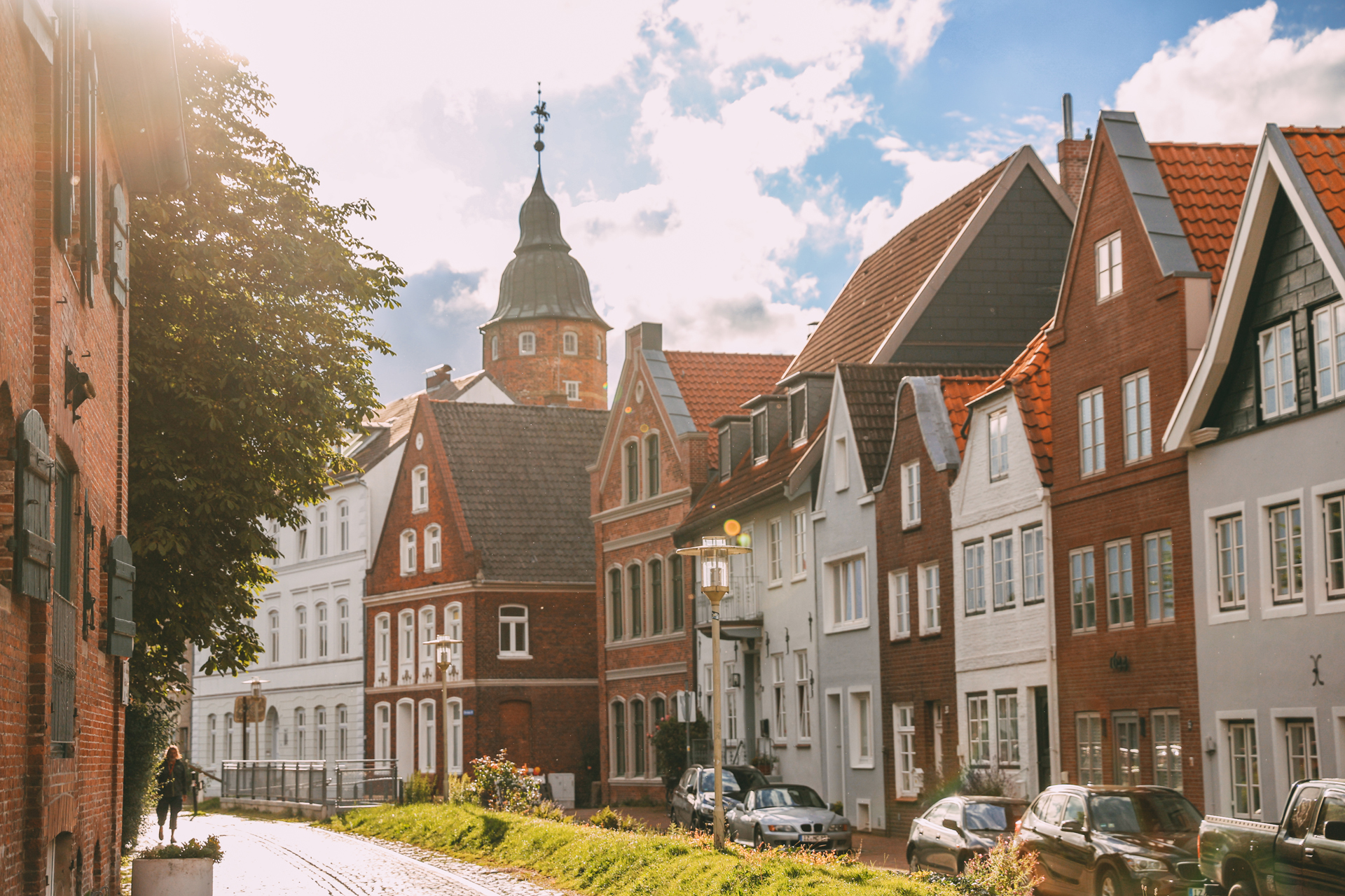 Gasse in Glückstadt