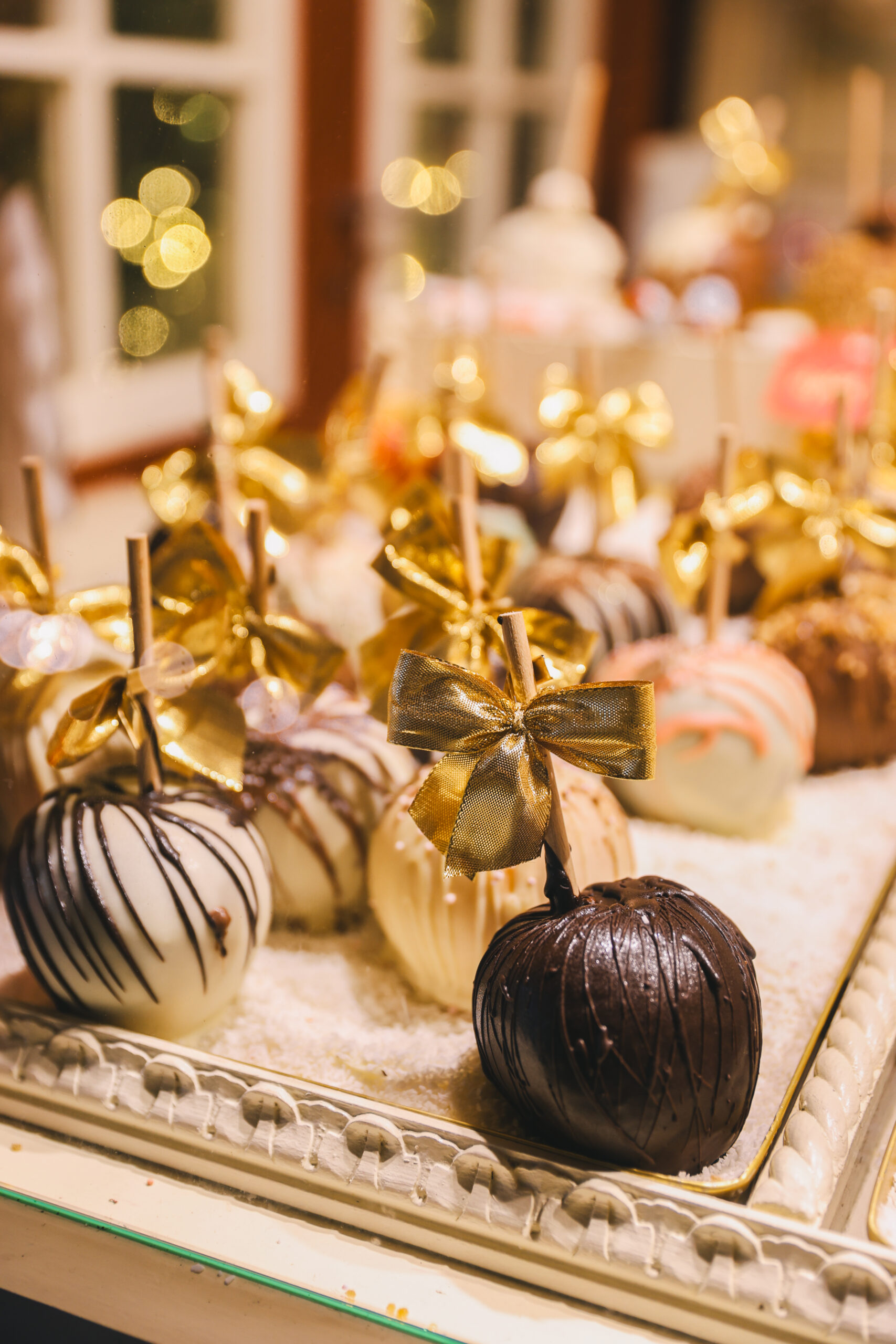 Liebesäpfel auf dem Kieler Weihnachtsmarkt